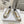 CD Vibe Sneaker White Mix Grey Gold Polyester Mesh Fabric And Cowhide