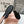 Miu Slippers Black Soft Imported Wool And Fur