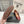 Alaila Biker Ballet Flats In Brown Red Cowhide 911440