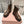 Miu Ankle Boots Coffee Brown Polished Calfskin