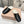 Miu Slippers Glossy Black Imported Sheepskin