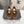 Alaila Ballet Flats In Moss Brown Velvet With Rhinestones 971998