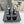HIGH HEEL SANDALS IN BLACK GLOSSY CALFSKIN WTH STRAPS ATTACHED GEM