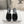 CELINE 25C CLEMENCE MULE BLACK SHEEPSKIN 236751