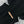 LV 25 Lotus Leaf Short Sleeve Dress Black Cotton