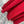 CD 25 Bow Skirt Red Cotton Polyester