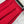 CD 25 Bow Skirt Red Cotton Polyester