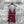 LV 25 Retro Floral Pattern Suspender Flower Dress Red Poliester