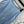 Fendi 25 Double F Irregular Skirt Blue Viscose Polyester
