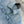 CD 25 Short-sleeved Denim Shirt Light Blue Cotton