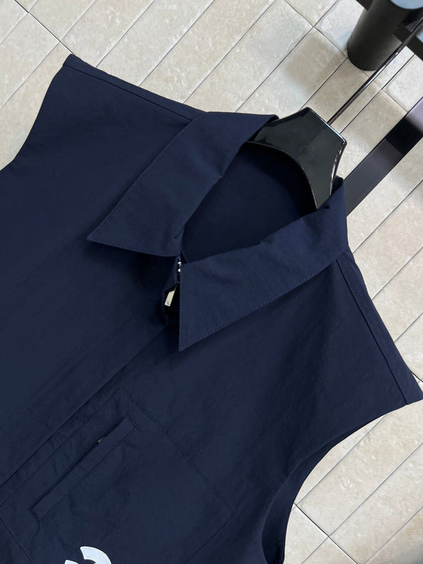 CC 26s Sleeveless Set Navy Blue Polyester 400736