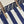 LARGE ROLL 33 IN MIDNIGHT BLUE MIX WHITE JACQUARD FABRIC