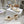 CD Ballet Pump White Quilted Cowhide