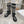 CD D-Major Boot Grey Mix Black Calfskin And Denim Fabric
