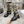 CD D-Major Boot Black Mix Beige Calfskin And Canvas