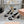 Miu 25C Mary Jane 75MM Beige Gray Mix Black Fabric 235368