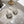 CC 26 Embroidered Sandals Gray White Canvas 592243