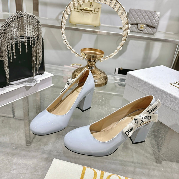CD 26 Lolita High-Heeled 85 Baby Blue Patent Leather 679732