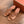 LP 26s Summer Mule Heels 60mm In Dusty Rose Brown Canvas & Calfskin