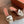 LP 26S Summer Mules 60mm Beige Canvas & Calfskin