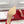 Rockstud Wispy Red Calfskin Mule 60mm