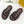 FENDI FLAT SLIPPER IN CHOCOLATE BROWN MONOGRAM JACQUARD FABRIC WITH GOLD HARDWARE