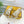 FENDI THICK SOLE 3 CM SEQUIN SLIPPER GOLDEN