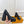 SHAKE MARY JANE HIGH HEEL 12 CM IN BLACK PATENT CALFSKIN