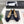 CC Ballet Flats 10mm Black Wool Tweed And Fabric 948826