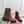 Miu Laced Booties Brown Chocolate Calfskin