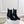 CD Icon Heeled Ankle Boot 80mm Black Suede