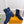 LV Ankle Boots 35mm Dark Blue Jacquard Fabric