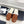 CC 25K Double C Pearl Fur Slippers Brown White Calfskin Shearing 586999