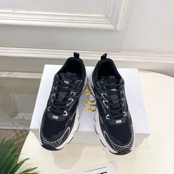 CD SS26 B30 Sneakers Black Cowhide Mesh 631928