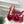 GG Janaya Platform Sandals 15.5cm Burgundy Suede 891838