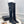 CC 26S Logo Overtheknee Boots 4cm Black Leather 111846