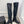 CC 26S Logo Overtheknee Boots 4cm Black Leather 111846