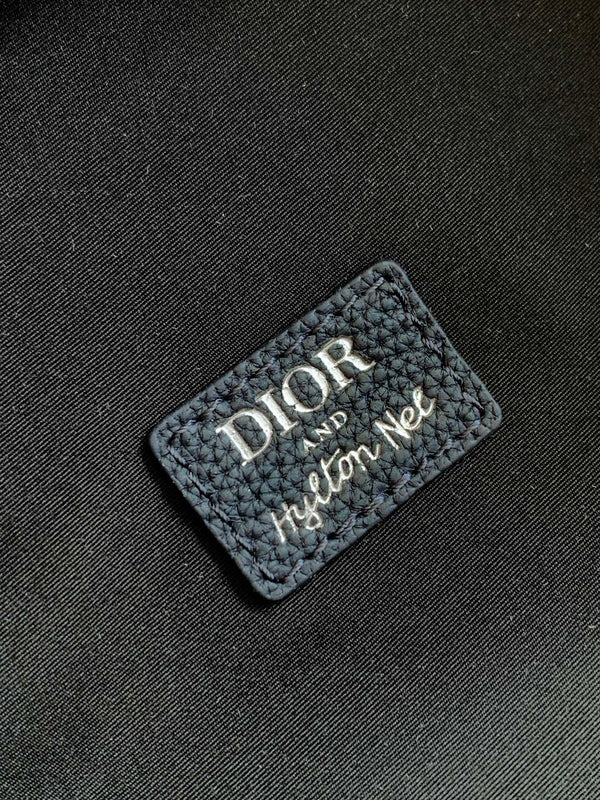 Dior Rider 2.0 Zipper Backpack Navy Blue Cowhide 336239