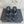 CC 26s Thong Sandals 65 Black Rubber Leather 647674