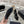 CC 26s High Heels Pump 85 Black Colorful Wool Fabric 627014