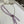 CC 2026 Double C Light Purple Beaded Asymmetrical Flower Necklace
