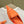 PRA 2026S High Heel Mule 80 Orange Sheepskin 657669