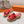 HM 25S HIGH WEDGE SANDALS IN RED LAMBSKIN STYLE 35