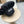 WIDE BRIM HAT IN BLACK STRAW 673034