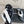 CC 26s Thong Sandals Black White Rubber Leather 647684