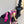 YSL 26ss Square Toe Sandals 70 Bright Pink Silk Sheepskin 651707