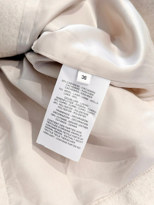 HERMES 25S CASHMERE COAT 309