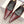 YSL 26ss Flat Slingback Burgundy Sheepskin 654714