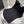 TANK TOP 640626 IN BLACK COTTON MUTILCOLOR CRYSTAL