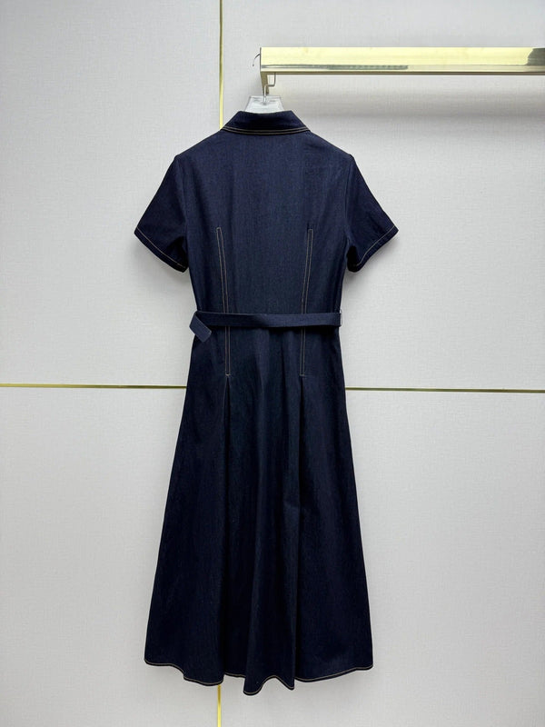 Miumiu 2026 Denim Dress Cotton 351559